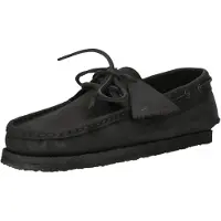 Clarks Originals Bootsschuhe Godney Boat mit Krepp-Laufsohle 1216 Black Leather 47