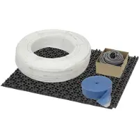 Thermova 90 m² Set Noppensystem 11 mm WLG 040 16x2 PE-RT Rohr Raster 10 cm + Zubehör
