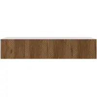 MargaretHadas24 Margaret Hadas24 TV-Schrank Nicole Fernsehschrank TV-Lowboard 200 cm Hängend modernes Design Wohnzimmer Wandmontage, TV Möbel weiß, catania