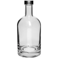 Browin Bottle Glass 0.5l Miss Barku With Cap