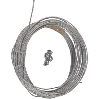 Grundfos Niroseilsatz 10m D 5mm mit 4 Bügelklemmen, Zubehör für Unterwasserpumpen SP1A-SP14 91042981