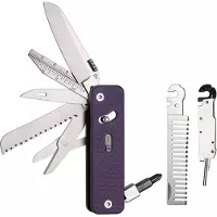 Roxon Flex Companion S503G-PU Purple G10, modulares Multitool