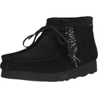 Clarks Originals Schnürschuhe WallabeeBT GTX mit atmungsaktiver Gore Tex-Membran 1219 Black Sde 45