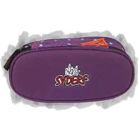 School-mood Syderf Schlamperbox Purple Check