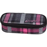Sonstiges COOLPACK Mäppchen Federmäppchen Schülermäppchen Schule Case 698 kariert SCHULSACHEN JUGENDLICHE PINK GRAU SCHWARZ