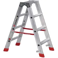 Euroline Premium 30577 Stufenstehleiter 2x4 Stufen