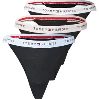Tommy Hilfiger Underwear Tanga 3 Stk. Körpernahe Passform mit elastischem Bund