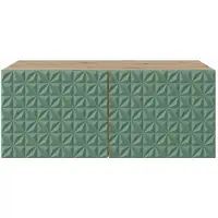 MargaretHadas24 Margaret Hadas24 TV-Schrank Cali Fernsehschrank TV-Lowboard 100 cm Hängend modernes Design Wohnzimmer Wandmontage, TV Möbel artisan, grün