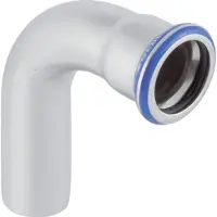 Geberit GE Mapress, Edelstahl, Bogen, Einschubende, 45 Gr, d42mm, 1 Stk.