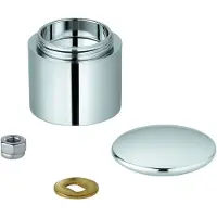 GROHE Eurodisc / Europlus Umstellknopf für Wannenbatterie chrom - 46571000