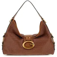 GUESS Schultertasche Cognac
