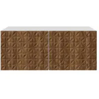 MargaretHadas24 Margaret Hadas24 TV-Schrank Cali Fernsehschrank TV-Lowboard 100 cm Hängend modernes Design Wohnzimmer Wandmontage, TV Möbel weiß, catania