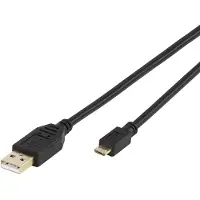 Vivanco VIVancoKabel mit USB Typ A Stecker und Micro-USB Stecker