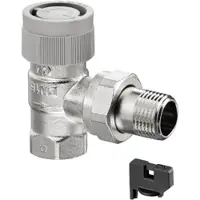 Oventrop Thermostatventil Baureihe AQ DN 10, Eck, voreinstellbar