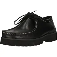 Clarks Originals Schnürschuhe Wallabee Yukoner mit XL EXTRALIGHT-Absatzsohle 1216 Black Leather 47
