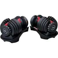 PH Fitness Verstellbare Hantel Set 24KG - 2 STÜCK - Smart Hanteln - Adjustable Dumbbells von 2,5 bis 24 kg - Komplette 15-in-1 Kürzhanteln Dumbells