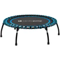 Cardiojump Fitnesstrampolin Premium 112 cm – blau