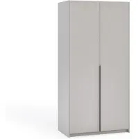 Masseno Drehtürenschrank AMARA 100/204/58cm 2-türig Kaschmir