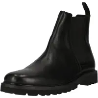 Clarks Ankle Boots Berwick Easy mit besonders weichem Fußbett 1216 Black Leather 44