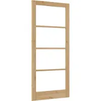 vidaXL Interior Tür ORKDAL Braun 93 x 211 cm