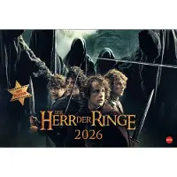 Sonstige Verlage Der Herr der Ringe Broschur XL Kalender 2026
