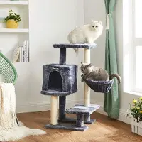 OEM Katenaufstieg - Klettern, Krallen schärfen, entspannen / gemütliche Aussichtsplattformen