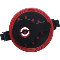 Fluval Flügelradabdeckung schwarz/rot für 206