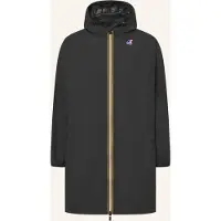 K-way - Lang geschnittene, winddichte, wasserdichte und kompakte Jacke – Unisex – Le Vrai 4.0 Eiffel East - Le Vrai 4.0 Eiffel East Black Pure für