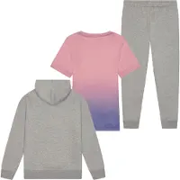 Hype Mädchen 3-teiliges Set Genesis - Oberteil, Jogginghosen & Kapuzenpullover Mehrfarbig 7-14 Jahre