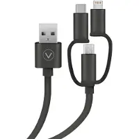 Vivanco VIVanco3in1 USB-Kabel, 0,75m