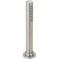 Herzbach DESIGN iX Schlauchbrausegarnitur rund Edelstahl