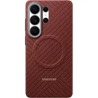 Samsung Original Galaxy S26 Ultra Hülle - Kohlefaser - Backcover - Rot
