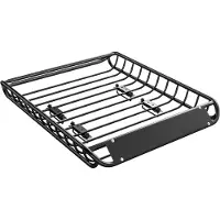 SUGIFT Dachgep?cktr?ger Universal aus Stahl, Dachkorb bis 150 kg, 116 cm, Schwarz