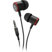 SBS Kopfhörer mit Kabel, Stereo In-Ear Studio Mix 100, 3,5 mm Klinkenstecker mit Mikrofon und Taste zur Gesprächsannahme/ -beendigung