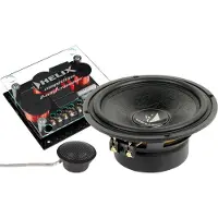 Helix C 62C 2-Wege Einbau-Lautsprecher-System, passiv, 300 Watt, Frequenzgang 150 Hz - 25000 Hz, 67 mm Einbautiefe, 1 x 4Î, 91 dB Wirkungsgrad