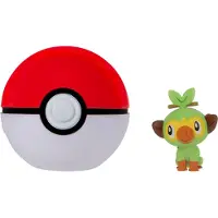 Jazwares Pokémon Grookey & Poké Ball Figur One Size