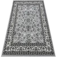 Rugsx Teppich BCF Morad KLASYK Klassisches - grau 80x150 cm