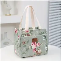 MaxPower Lunchtasche mit ästhetischem Blumendruck, isolierte rote Blumen