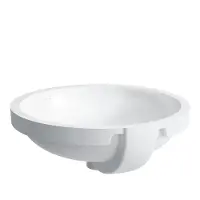 Laufen Einbauwaschtisch PRO C au 465x470mm in 420x420mm m ÜL o HL we