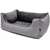 Lebon Hundebett Louis PLUS - Silver - 80 x 60 cm