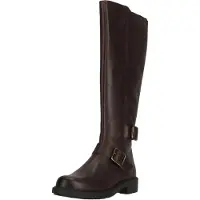 Clarks Stiefel Orinoco 2 mit Reißverschluss für einfaches Anziehen 5228 Dark Brown Lea 39.5