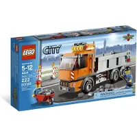 LEGO City 4434 Kipplaster 17Cm Laster Baustelle + Zubehör + 2 Figuren