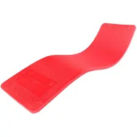 Thera-band Gymnastikmatte 190 x 60 x 2,5 cm – Komfortable Fitness- & Yogamatte, PVC-frei rot