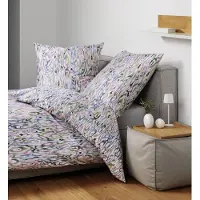 Janine Design Mako-Satin-Bettwäsche-Garnitur 42159 modern art S Farbe multicolor Größe 155x220+80x80