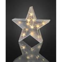 Hellum Holografie-Stern LED für Außen 40 cm; 568516
