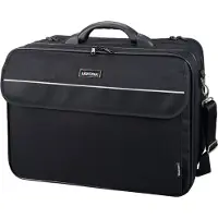 Juscha Lightpak Multifunktionstasche Corniche mit Klickfix Kompakt Schiene Polyester schwarz ca. 44 x 33,5 x 21 cm FB2046075