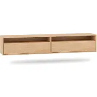 Petits-meubles TV-Möbel Nila mit 2 Türen, Holzoptik, 180cm