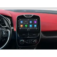 Dynavin D9-RNCL Premium Android Autoradio für Renault Clio mit 4 x 100W Class-D Verstärker, 9 Zoll Display (hochauflösend), Inkl. Head-up-Display, Apple CarPlay und Android Auto
