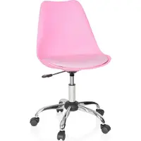 Hjh OFFICE Home Office Bürostuhl FANCY PRO Schreibtischstuhl ohne Armlehnen Kunstleder Drehstuhl