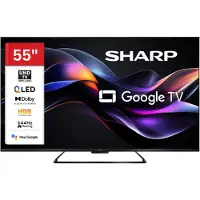 Sharp 55HR7765E QLED Fernseher 55 Zoll Google Smart TV HDR Dolby Vision 4K UHD 144Hz Gaming (2026)